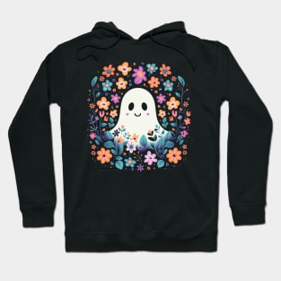 Cute retro ghost Hoodie